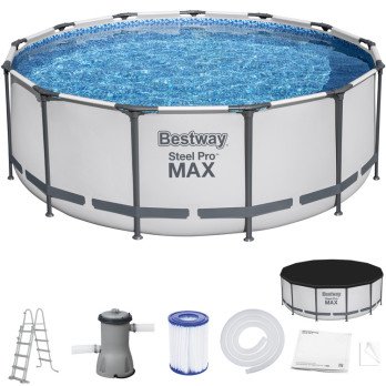 "Bestway" stovo baseinas 396x122cm 8in1 5618W